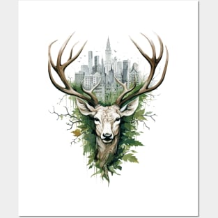 Stag Deer Animal Beauty Nature Wildlife Discovery Posters and Art